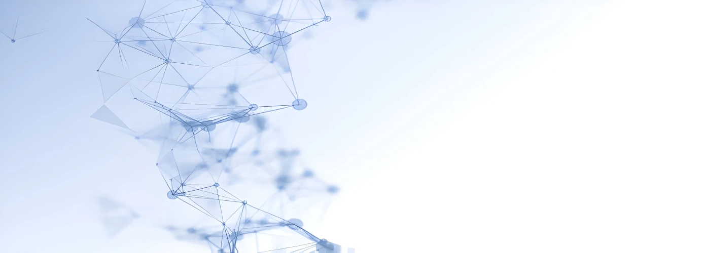 Abstract network connections diagram
