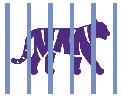 Tiger in cage