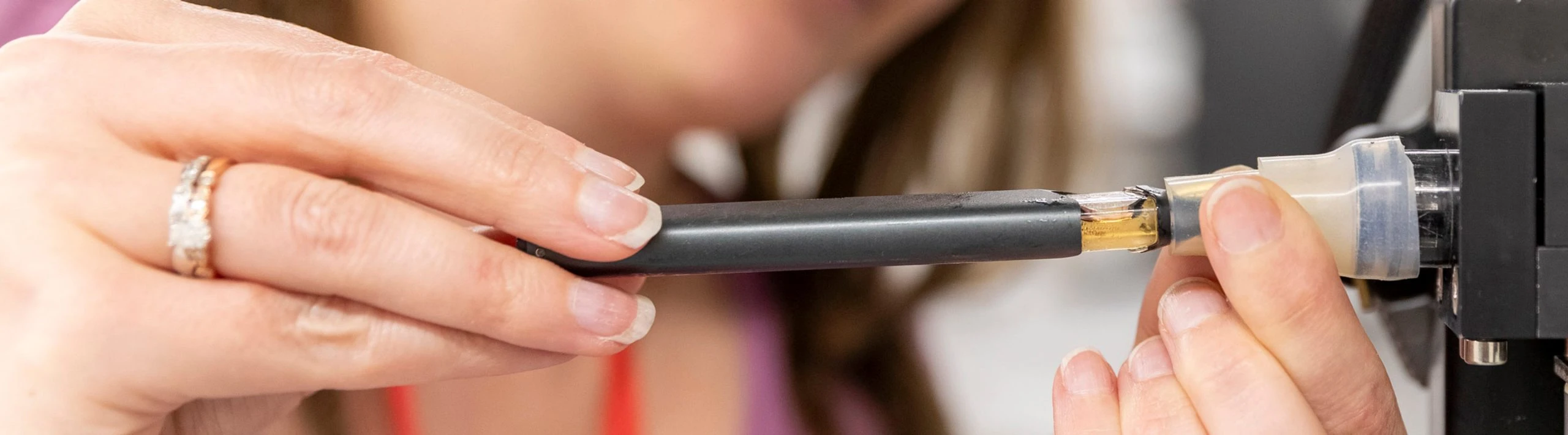 Testing a vaping device